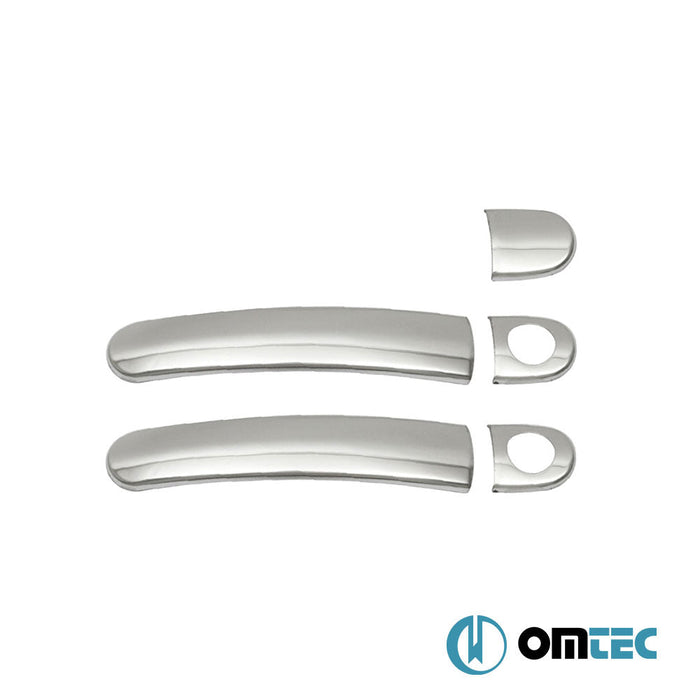 Kapı Kolu 2 Kapı 5 Prç. (H2) Paslanmaz Çelik (Parlak) - Volkswagen Beetle - CB A5 - (2011 - 2019)