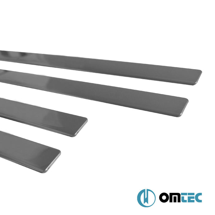 Line Kapı Eşiği 4 Prç. Paslanmaz Çelik (Parlak) - Volkswagen Polo - HB 5D 6R - (2009 - 2017)