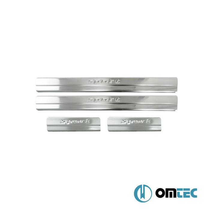 Sport Kapı Eşiği 4 Prç. Paslanmaz Çelik (Parlak) - Ford Focus - SD III - (2011 - 2018)