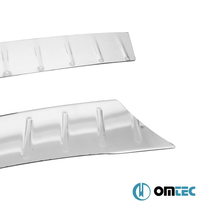 Arka Tampon Eşiği 3 Prç. Paslanmaz Çelik (Parlak) - Volkswagen Tiguan - SUV 5N - (2007 - 2016)