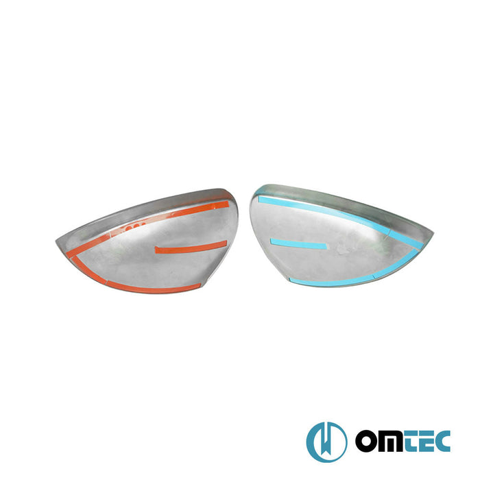 Ayna Kapağı 2 Prç. Paslanmaz Çelik (Parlak) - Seat Alhambra - MPV 7N - (2010 - 2020)