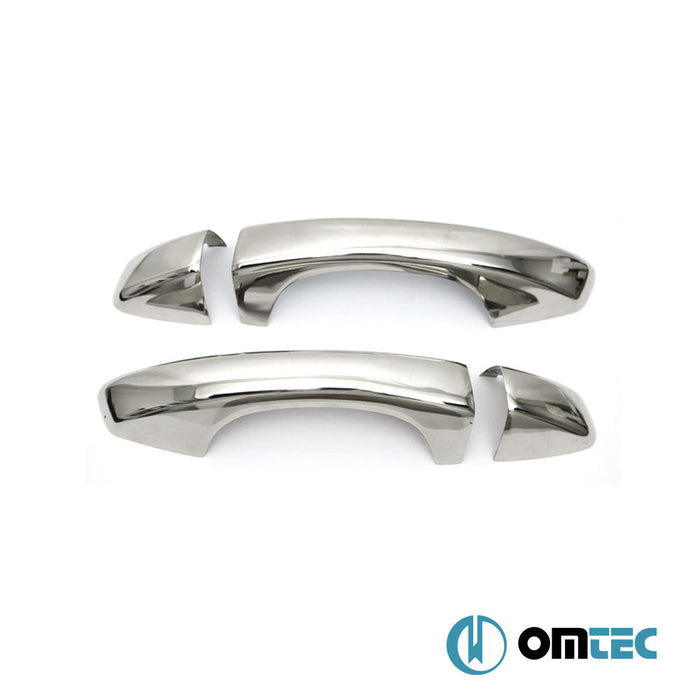 Kapı Kolu 2 Kapı 4 Prç. Paslanmaz Çelik (Parlak) - Volkswagen Golf - HB 3D Mk7 - (2013 - 2019)