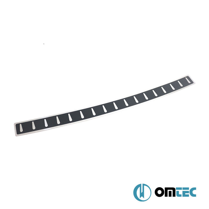 Karbon Folyolu Arka Tampon Eşiği Paslanmaz Çelik - Volkswagen Golf - SW Mk7 - (2013 - 2019)