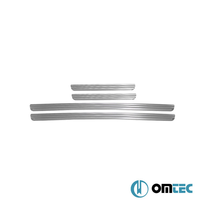 Norm İç Kapı Eşiği 4 Prç. Paslanmaz Çelik (Parlak) - Volkswagen Golf - HB 5D Mk7 - (2013 - 2019)