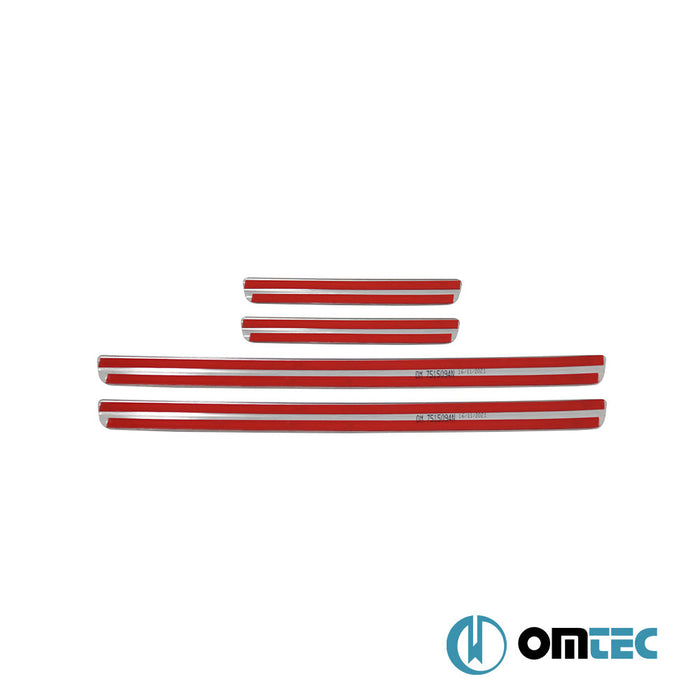 Norm İç Kapı Eşiği 4 Prç. Paslanmaz Çelik (Parlak) - Volkswagen Golf - HB 5D Mk7 - (2013 - 2019)