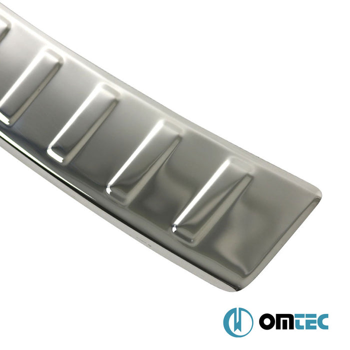 Arka Tampon Eşiği Paslanmaz Çelik (Parlak) - Volkswagen Golf Sportsvan - MPV Mk7 - (2013 - 2019)