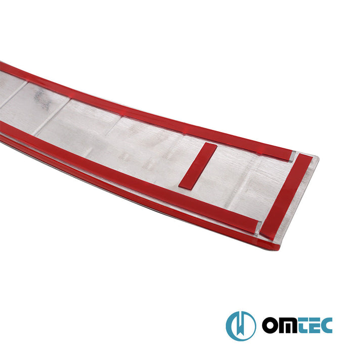 Arka Tampon Eşiği Paslanmaz Çelik (Taşlı) - Volkswagen Golf Sportsvan - MPV Mk7 - (2013 - 2019)