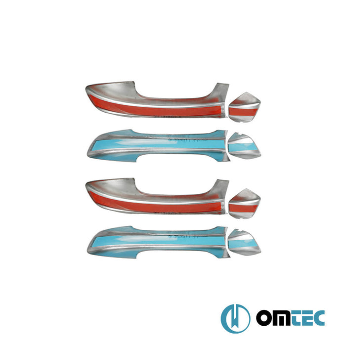 Kapı Kolu 4 Kapı 8 Prç. Paslanmaz Çelik (Parlak) - Seat Alhambra - MPV 7N - (2010 - 2020)