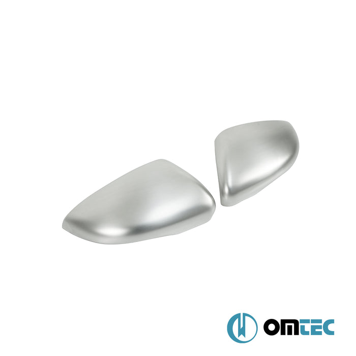 Ayna Kapağı 2 Prç. Paslanmaz Çelik (Mat) - Volkswagen Golf - HB 5D Mk6 -  (2009 - 2013)