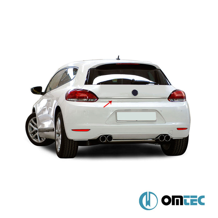 Bagaj Çıtası (Plaka Üstü) Paslanmaz Çelik (Parlak) - Bmw 1 Series - HB 5D F20 - (2011 - 2019)