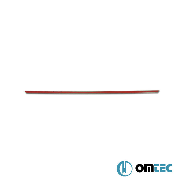 Bagaj Çıtası (Plaka Üstü) Paslanmaz Çelik (Parlak) - Bmw 1 Series - HB 5D F20 - (2011 - 2019)