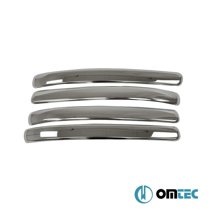 Ön Tampon Kaşı 4 Prç. P.Çelik (Parlak) - Volkswagen Caddy - MVN 2K PRE - FL - (2003 - 2010)