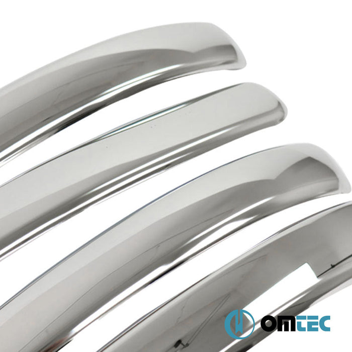 Ön Tampon Kaşı 4 Prç. P.Çelik (Parlak) - Volkswagen Caddy - MVN 2K PRE - FL - (2003 - 2010)