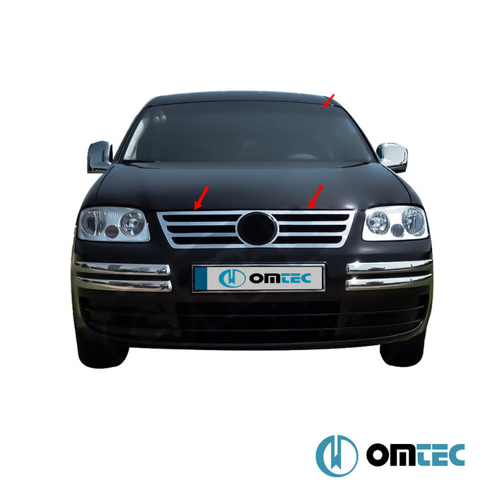 Ön Panjur Formlu P.Çelik (Parlak) - Volkswagen Caddy - MVN 2K PRE - FL - (2003 - 2010)