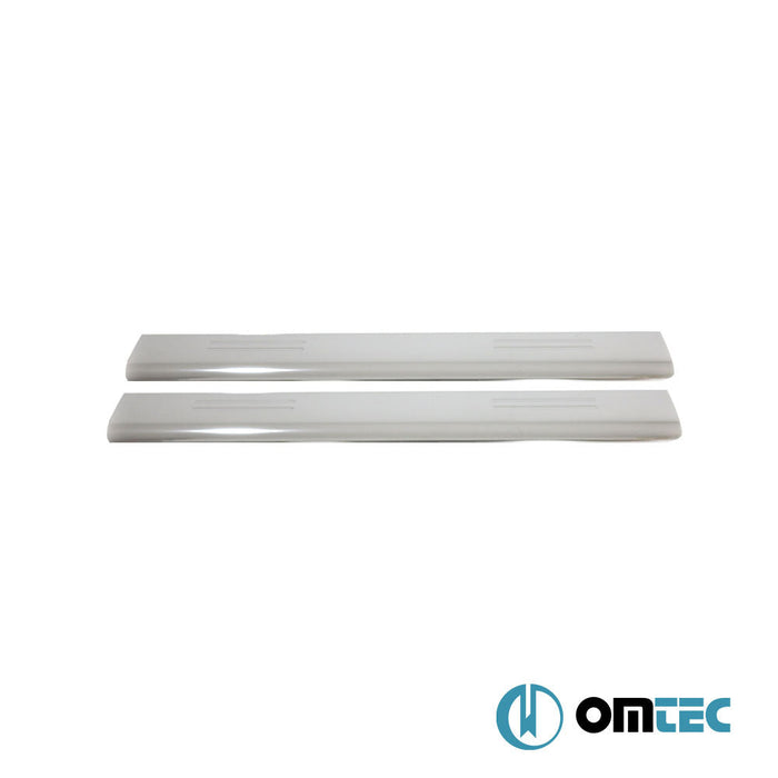 Norm Kapı Eşiği 2 Prç. Paslanmaz Çelik (Parlak) - Volkswagen Caddy - MVN 2K - (2003 - 2020)