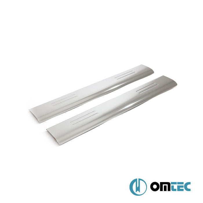 Norm Kapı Eşiği 2 Prç. Paslanmaz Çelik (Parlak) - Volkswagen Caddy - MVN 2K - (2003 - 2020)