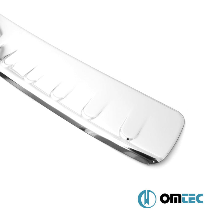 Arka Tampon Eşiği Paslanmaz Çelik (Parlak) - Volkswagen Caddy - MVN 2K PRE - FL/FL - (2003 - 2015)