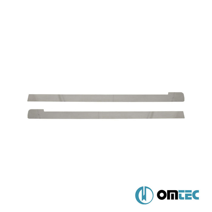 Sürgülü Kapı Çıtası 2 Prç. Paslanmaz (Parlak) - Volkswagen Caddy Maxi - MVN 2K PRE - FL/FL - (2007 - 2015)