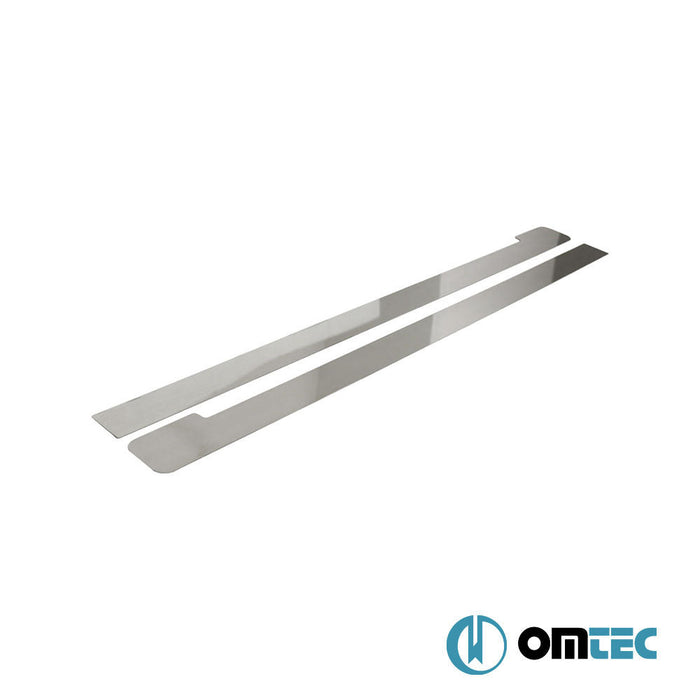 Sürgülü Kapı Çıtası 2 Prç. Paslanmaz (Parlak) - Volkswagen Caddy Maxi - MVN 2K PRE - FL/FL - (2007 - 2015)