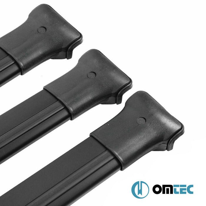 Ara Atkı (Elegance) Siyah 3 Prç. Alu. (F=R) - Jeep Cherokee - SUV KL - (2014 - )