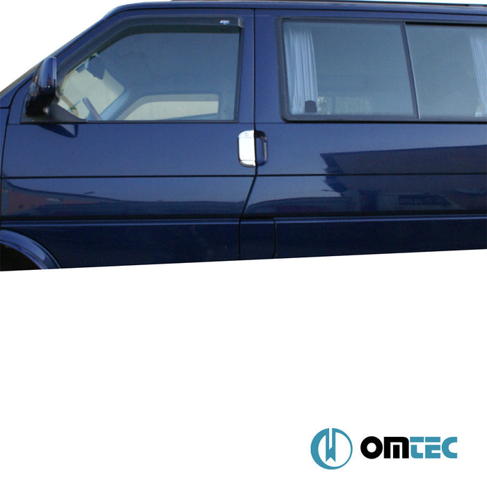 Kapı Kolu 3 Kapı 7 Prç. (H3) Paslanmaz Çelik (Parlak) - Volkswagen T4 Transporter - VAN T4 - (1990 - 2003)
