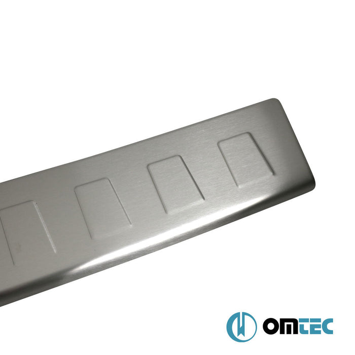 Arka Tampon Eşiği Paslanmaz Çelik (Taşlı) - Volkswagen T4 Transporter - VAN T4 - (1990 - 2003)