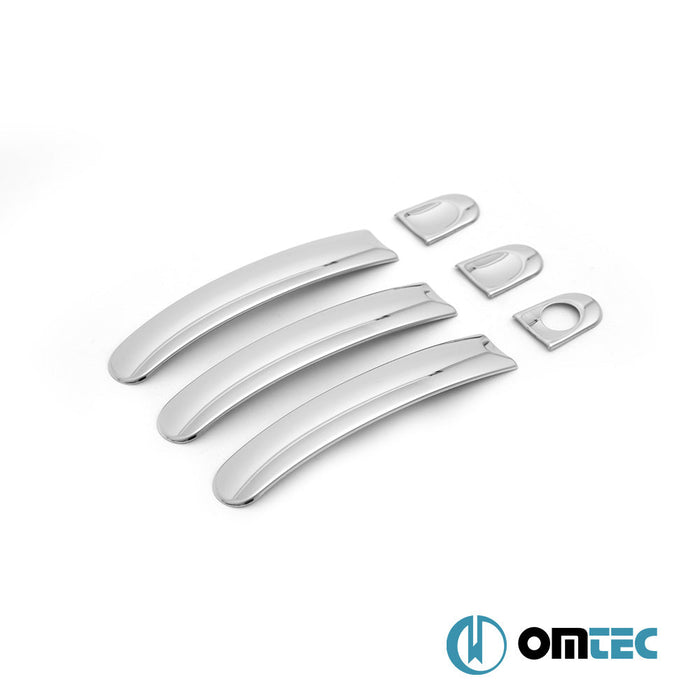 Deco Kapı Kolu 3 Kapı 6 Prç. (H1) Paslanmaz Çelik (Parlak) - Volkswagen T6 Caravelle - VAN T6 - (2015 - 2022)