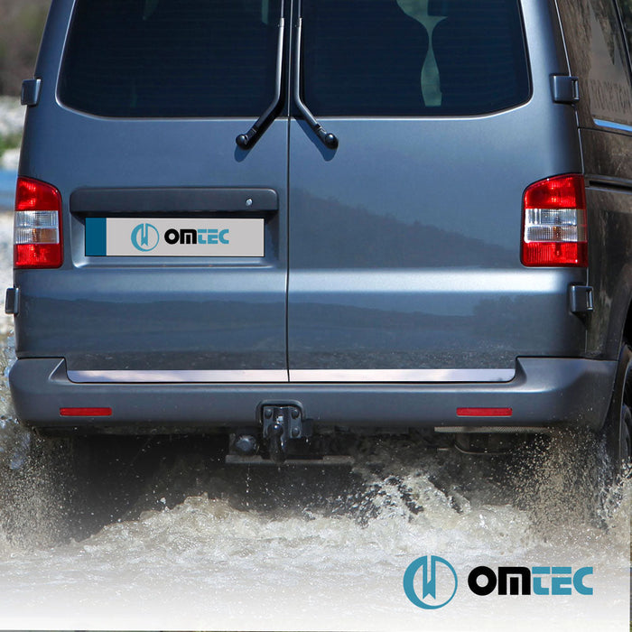 Bagaj Alt Çıta (Çift Kapı) 2 Prç. P.Çelik (Parlak) - Volkswagen T5 Caravelle - VAN T5 - (2003 - 2015)