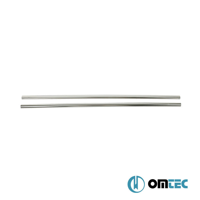 Ön Tampon Çıtası 2 Prç. P.Çelik (Parlak) - Volkswagen T5 Transporter - VAN T5 PRE - FL - (2003 - 2010)