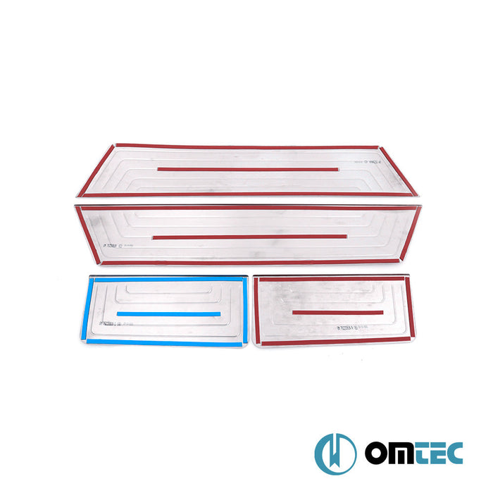 Norm Kapı Eşiği 4 Prç. Paslanmaz Çelik (Parlak) - Volkswagen T5 Caravelle - VAN T5 - (2003 - 2015)