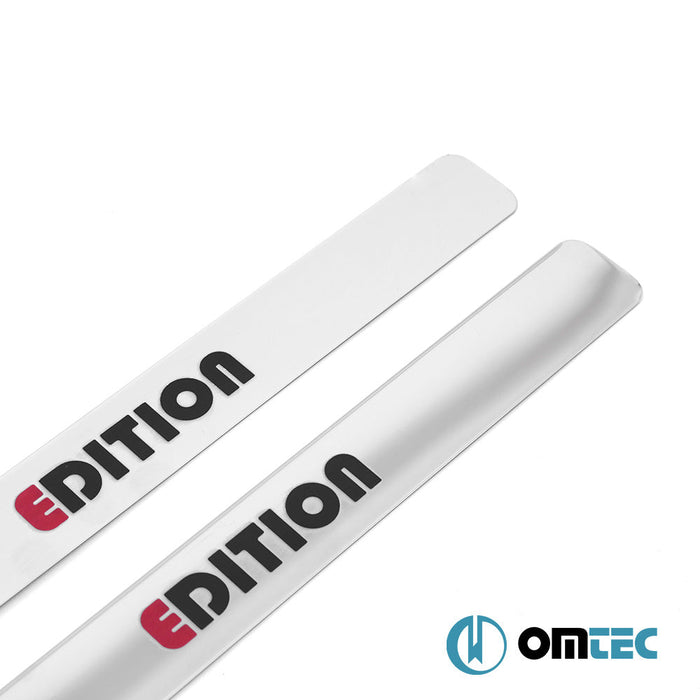 Edition Kapı Eşiği 2 Prç. Paslanmaz Çelik (Parlak) - Volkswagen T5 Caravelle - VAN T5 - (2003 - 2015)