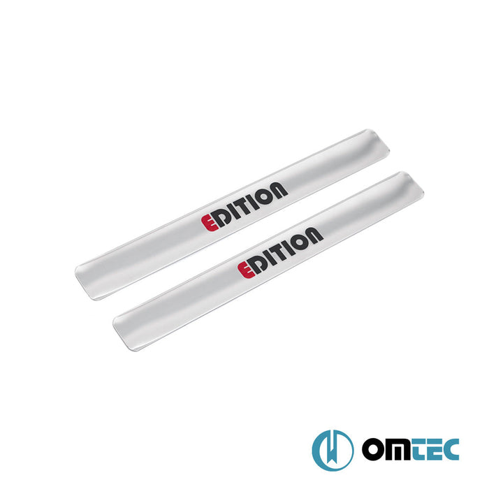 Edition Kapı Eşiği 2 Prç. Paslanmaz Çelik (Parlak) - Volkswagen T6 Transporter - VAN T6 - (2015 - 2022)