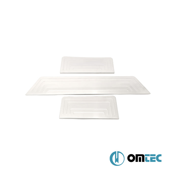 Kapı Eşiği 3 Prç. Paslanmaz Çelik - Volkswagen T5 Transporter - VAN T5 - (2003 - 2015)