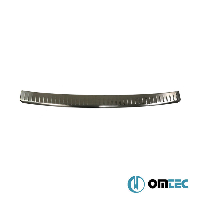 Arka Tampon Eşiği Paslanmaz Çelik (Siyah - Taşlı) - Volkswagen T5 Transporter - VAN T5 - (2003 - 2015)