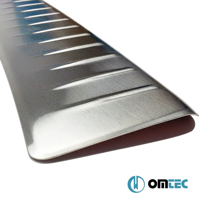 Arka Tampon Eşiği Paslanmaz Çelik (Taşlı) - Volkswagen T5 Caravelle - VAN T5 - (2003 - 2015)