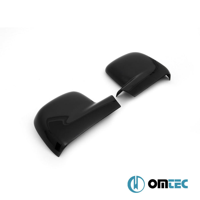 Ayna Kapağı 2 Prç. ABS Piano Siyah - Volkswagen T5 Caravelle - VAN T5 PRE - FL - (2003 - 2010)