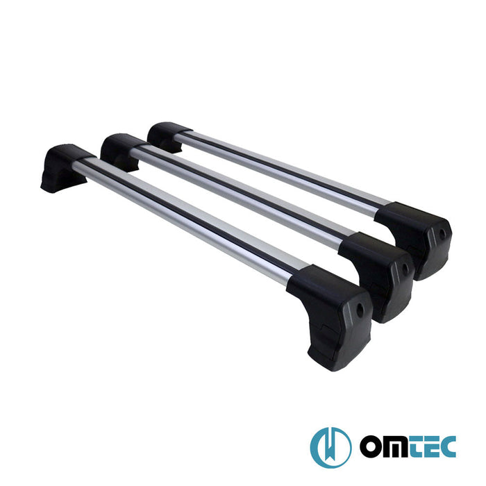 Ara Atkı Elegance (Gri - V3) LITE 3 Prç. Alu. - Volkswagen T5 Caravelle - VAN T5 - (2003 - 2015)