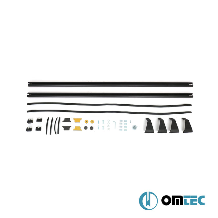 Heavy Duty Erbabar Ara Atkı 2 Prç. (Siyah) Alu. - Volkswagen T6 Multivan - VAN T6 - (2015 - 2022)