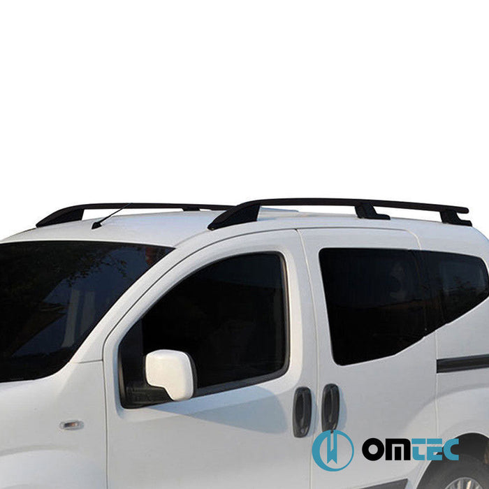 Portbagaj Tavan Çıtası (Sport) Siyah 2 Prç. Alu. (L2) - Volkswagen T5 Caravelle - VAN T5 - (2003 - 2015)