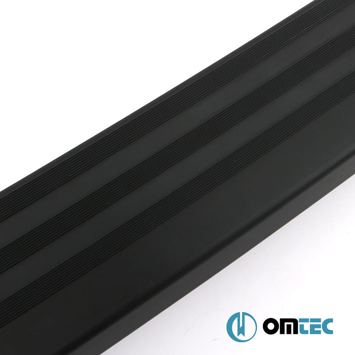 Arka Koruma Elegance (Siyah) Alu. L1 - Volkswagen T6 Transporter - VAN T6 - (2015 - 2022)