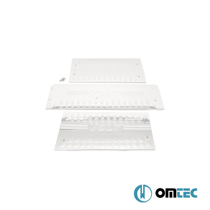 Line Kapı Eşiği 3 Prç. Paslanmaz Çelik - Volkswagen Volt - VAN 2D - (1998 - 2006)