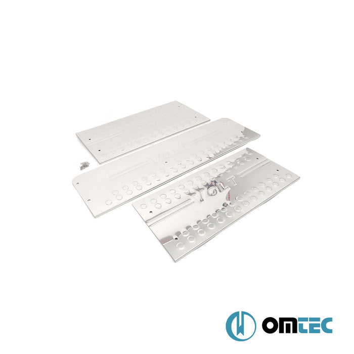 Line Kapı Eşiği 3 Prç. Paslanmaz Çelik - Volkswagen Volt - VAN 2D - (1998 - 2006)