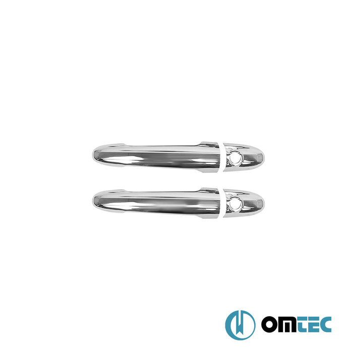 Kapı Kolu 2 Kapı 4 Prç. (H2) Paslanmaz Çelik (Parlak) - Volkswagen Crafter - VAN 2E - (2006 - 2017)