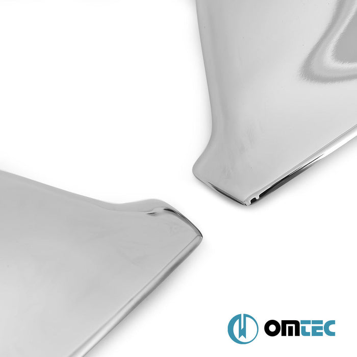 Ayna Kapağı 2 Prç. Paslanmaz Çelik (Parlak) - Volkswagen T5 Transporter - VAN T5 FL - (2010 - 2015)