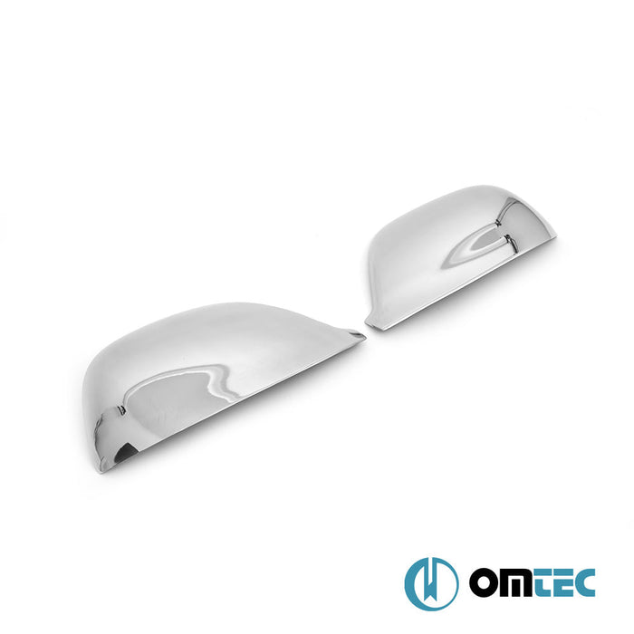 Ayna Kapağı 2 Prç. Paslanmaz Çelik (Parlak) - Volkswagen T6 Caravelle - VAN T6 - (2015 - 2022)