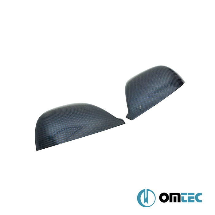 Ayna Kapağı 2 Prç. (Karbon) - Volkswagen T5 Transporter - VAN T5 FL - (2010 - 2015)