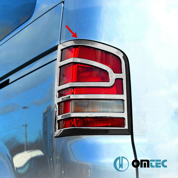 Stop Çerçevesi 2 Prç. ABS Saten Krom - Volkswagen T5 Caravelle - VAN T5 FL - (2010 - 2015)