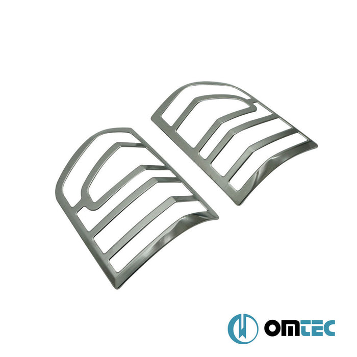 Stop Çerçevesi 2 Prç. ABS Saten Krom - Volkswagen T5 Caravelle - VAN T5 FL - (2010 - 2015)