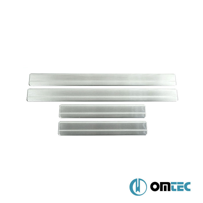 Norm İç Kapı Eşiği 4 Prç. Paslanmaz Çelik (Parlak) - Volkswagen Amarok - PK 2H - (2010 - 2022)