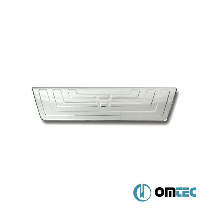 Arka Tampon Eşiği Paslanmaz Çelik (Parlak) - Volkswagen Amarok - PK 2H - (2010 - 2022)